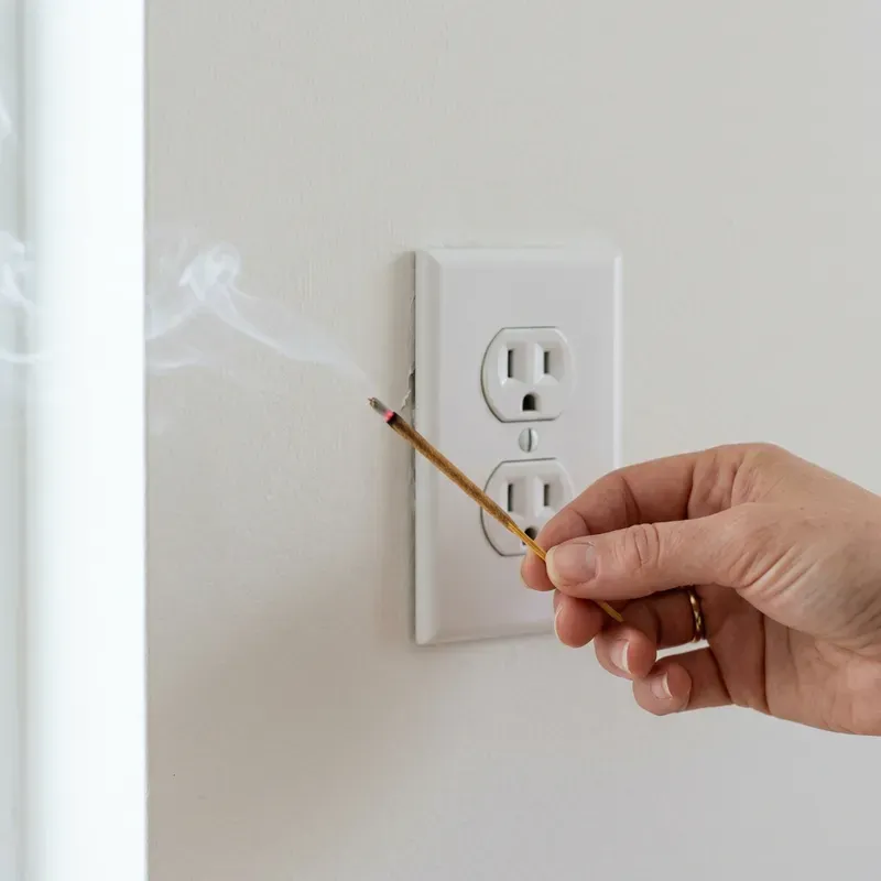 Drafts around Outlets and Baseboards
