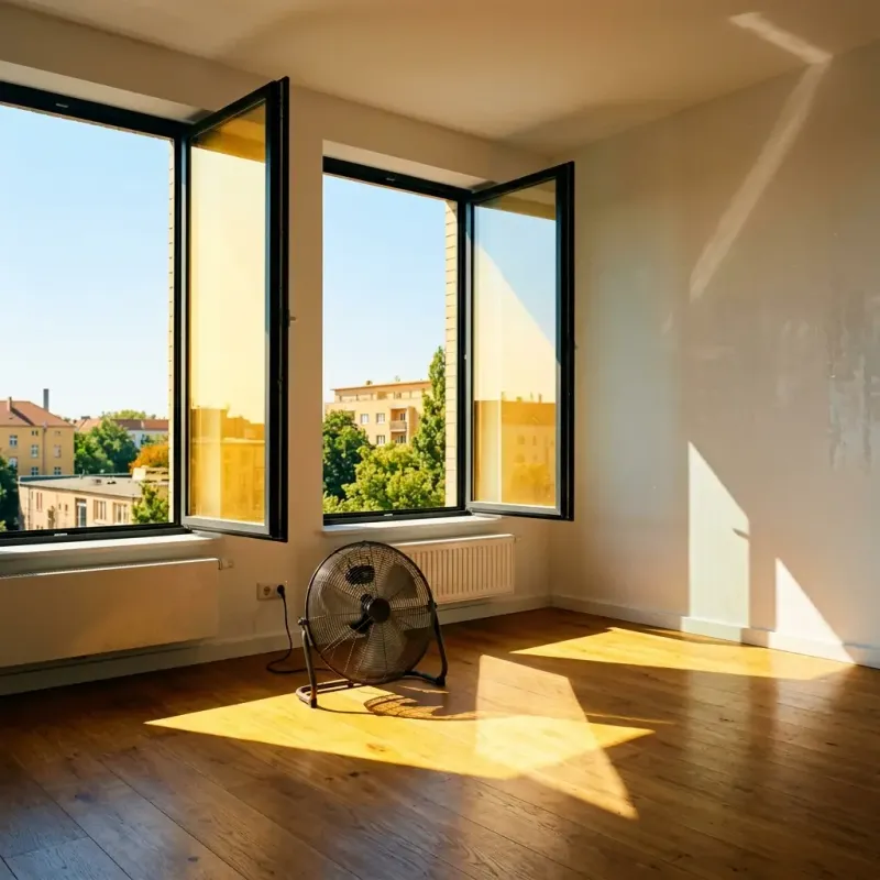 Sunny room showing cooling and airflow mistakes to check