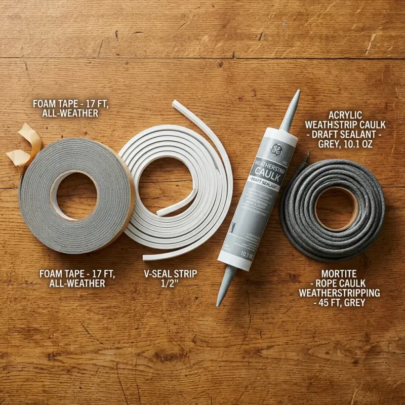 Weatherstripping vs Caulk: Which Should You Use and When